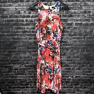 Banana Republic Abstract Floral pattern dress!